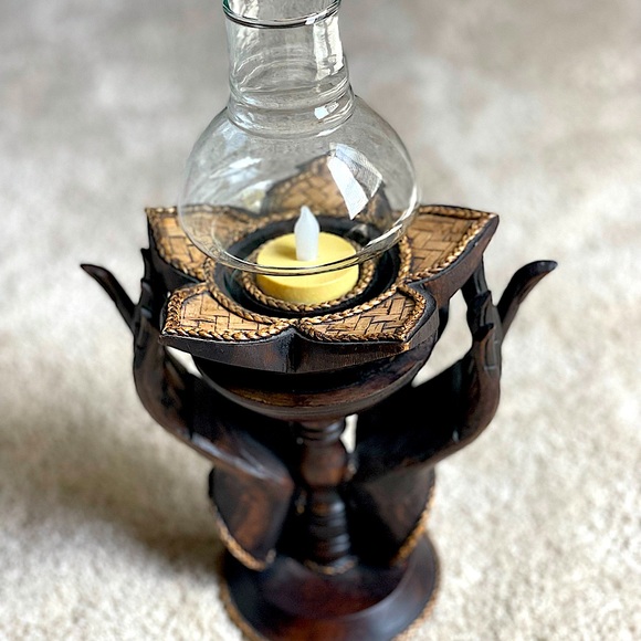 Meditation decor - Buddha hands candle holder - Picture 3 of 6